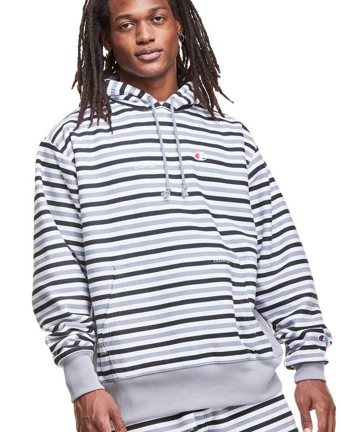 Champion sweater 2025 mens white precio